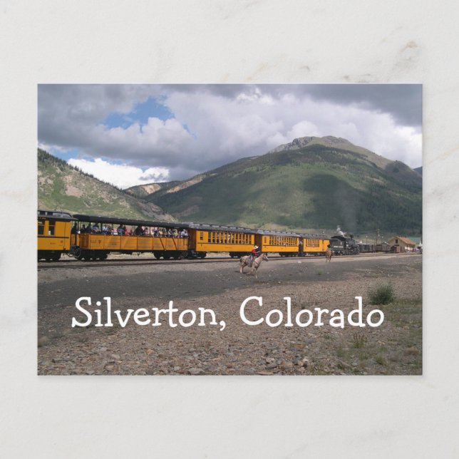 Silverton, Colorado Postcard (Front)