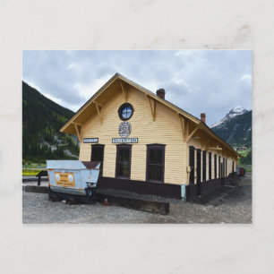 Silverton, Colorado, Train Depot Postcard