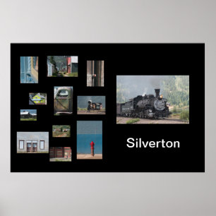 Silverton Photo Collage Travel Poster Template