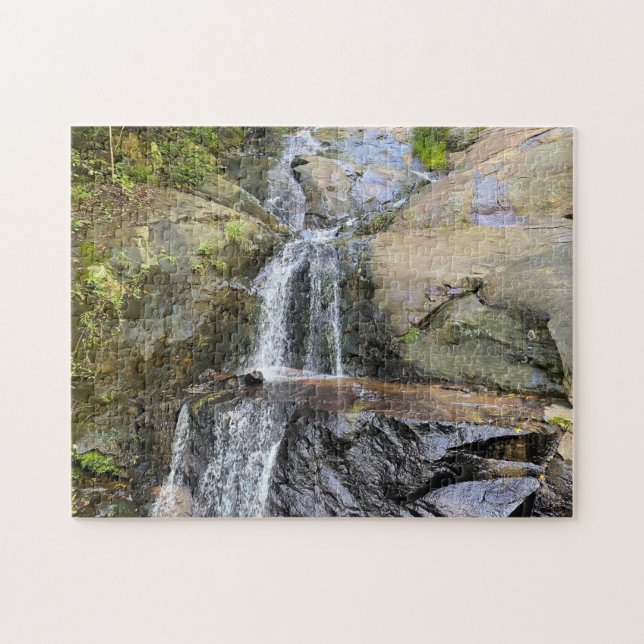 Silvervale Falls Serenity Jigsaw Puzzle (Horizontal)