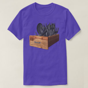 Silverware Drawer T-shirt