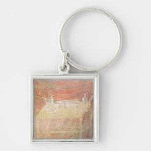 Silverware on a table key ring
