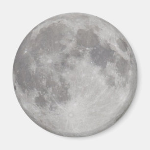 Silvery Moon magnet