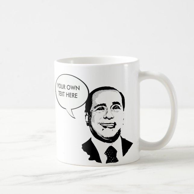 Silvio Berlusconi Coffee Mug (Right)