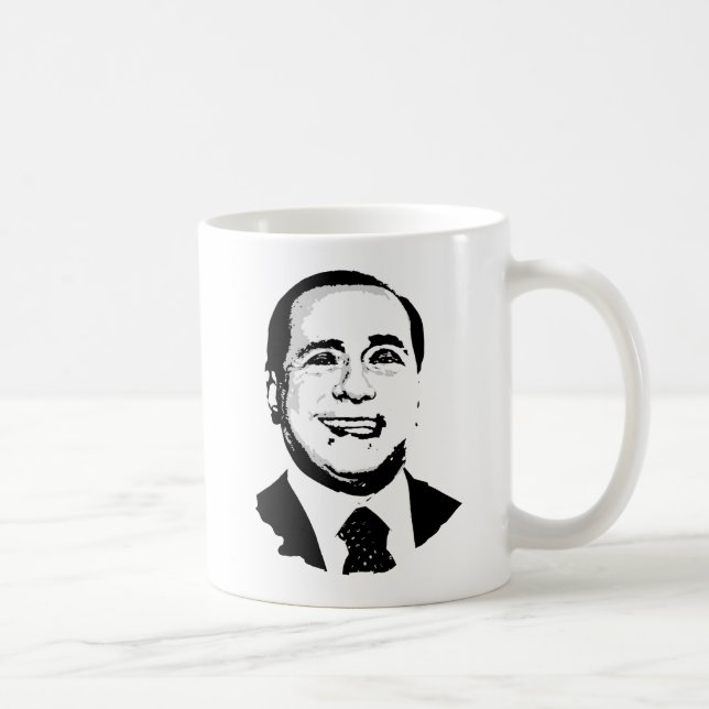 Silvio Berlusconi Coffee Mug (Right)