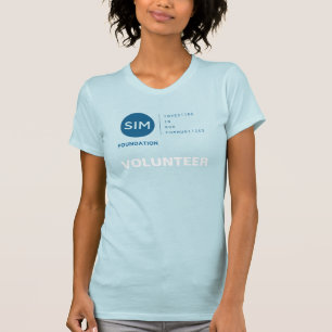 SIM Foundation Logo Volunteer T-Shirt