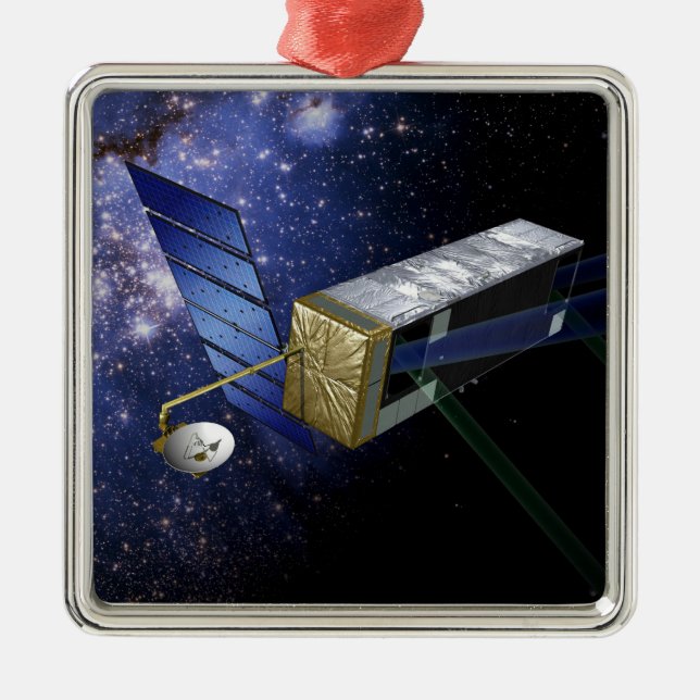 SIM PlanetQuest Metal Tree Decoration (Front)