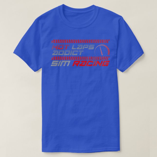 Sim Racing Simracer Gift T-Shirt (Design Front)