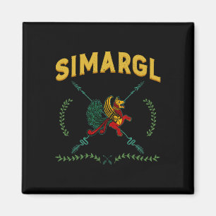 Simargl Paganism Dog Nordic Ancestry National Russ Magnet