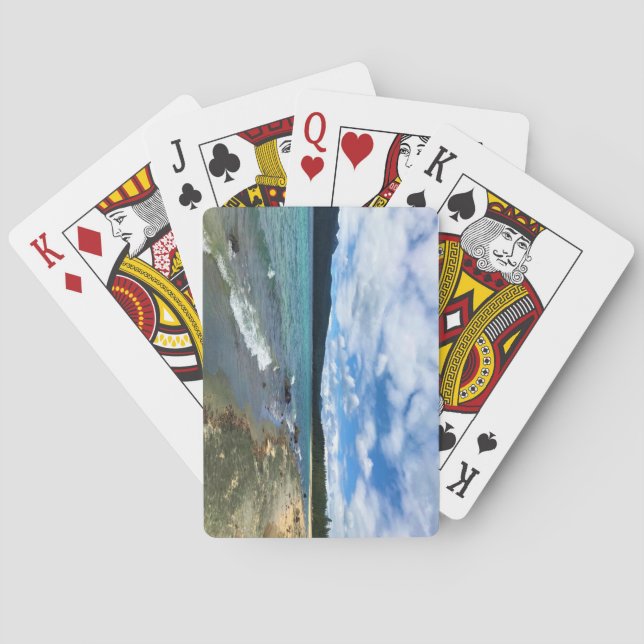Simax Bay at Crescent Lake, Oregon Playing Cards (Back)