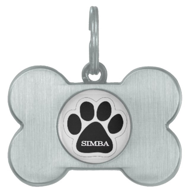 Simba Pet Tag (Front)