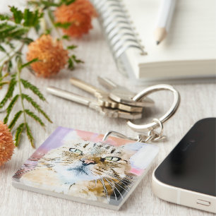 Simba the Striped King Key Ring