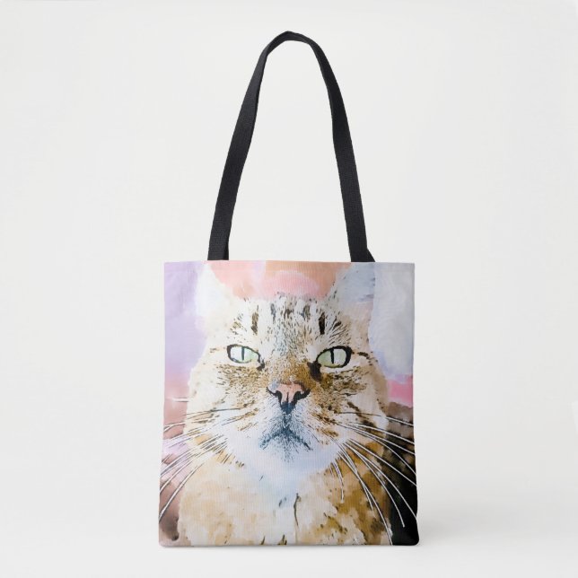 Simba the Striped King Tote Bag (Front)