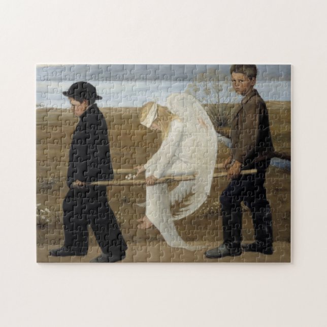 Simberg’s Wounded Angel puzzle (Horizontal)