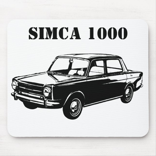 SIMCA 1000 MOUSE MAT (Front)