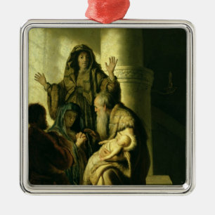 Simeon and Hannah in the Temple, c.1627 Metal Tree Decoration