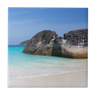 Similan beach Andaman Sea Thailand gift Poster Pos Tile