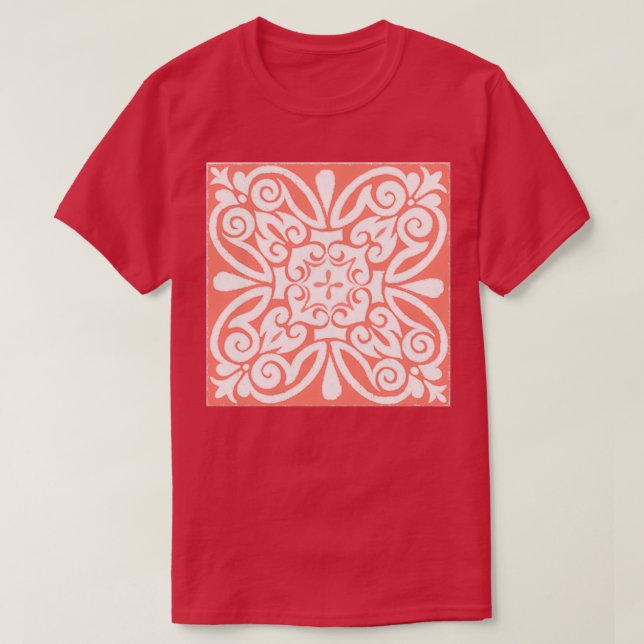 simmetry tile art T-Shirt (Design Front)