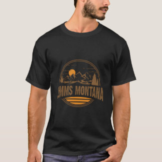 Simms Montana Mountain Hiking Print T-Shirt