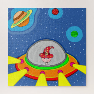 Simon and his Spaceship Jigsaw Puzzle