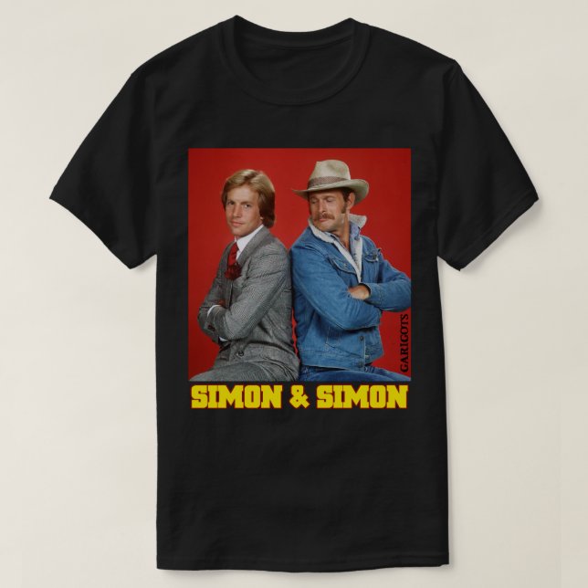 simon and simon detectives T-Shirt (Design Front)