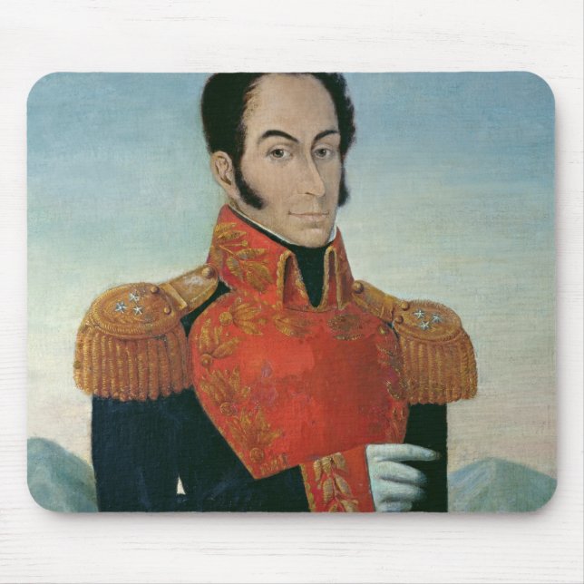 Simon Bolivar Mouse Mat (Front)