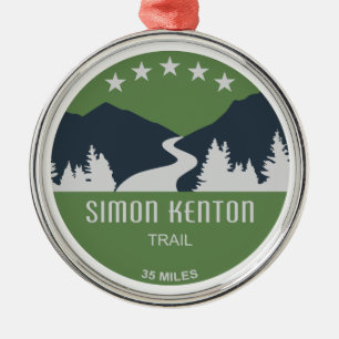 Simon Kenton Trail Metal Tree Decoration