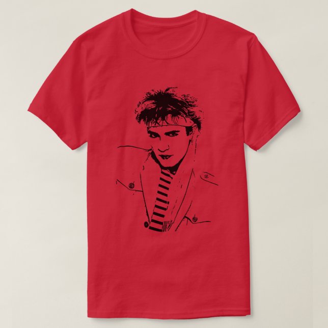 Simon Le Bon 1981 Exclusive T-Shirt (Design Front)
