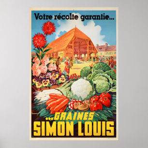 Simon Louis Farmers Market - Vintage Poster Prints