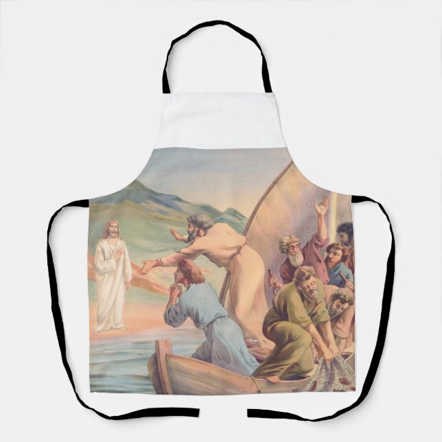 Simon lovest thou Me Apron (Front)