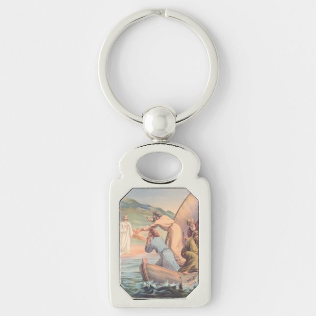 Simon lovest thou Me Key Ring (Front)