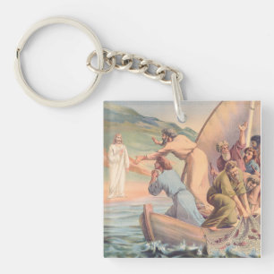 Simon lovest thou Me Key Ring
