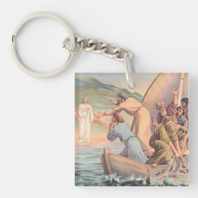 Simon lovest thou Me Key Ring (Front)