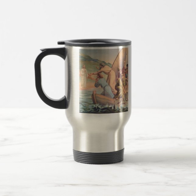 Simon lovest thou Me Travel Mug (Left)