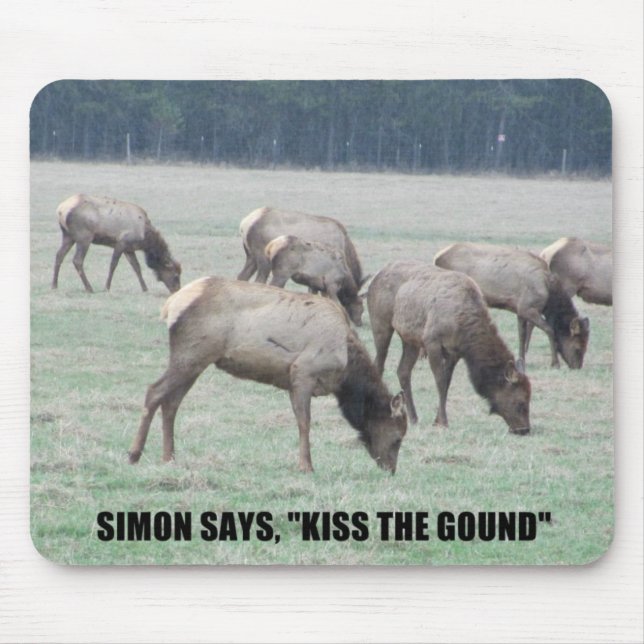 Simon says... mouse mat (Front)