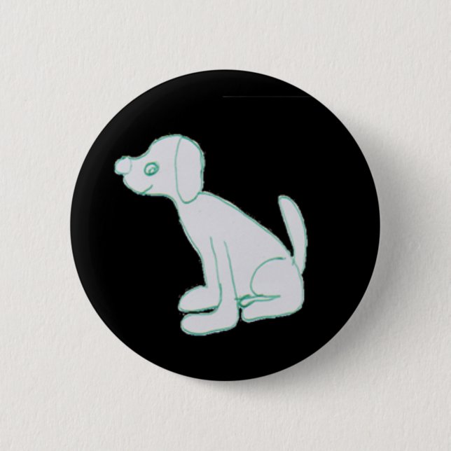Simon the Great Dane 6 Cm Round Badge (Front)