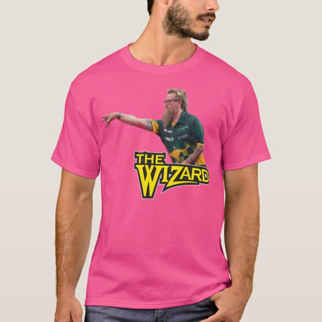 Simon Whitlock The Wizard Throwing T-Shirt (Front)
