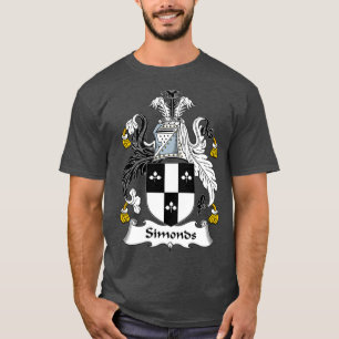 Simonds Coat of Arms Family Crest  T-Shirt