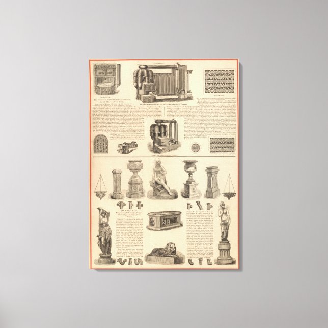 Simonds Manufacturing Company Stewart Canvas Print (Front)