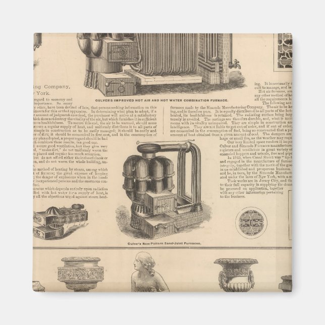 Simonds Manufacturing Company Stewart Magnet (Front)