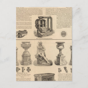 Simonds Manufacturing Company Stewart Postcard