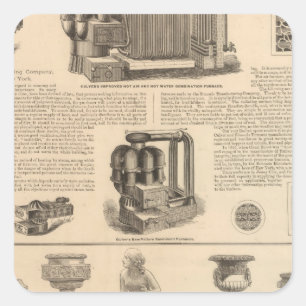 Simonds Manufacturing Company Stewart Square Sticker