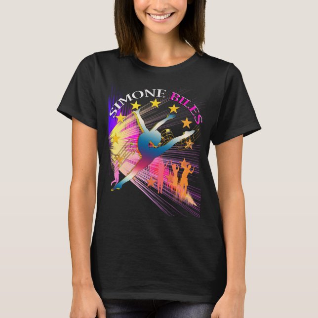 Simone Biles accessories TShirts womens  Mens  (Front)