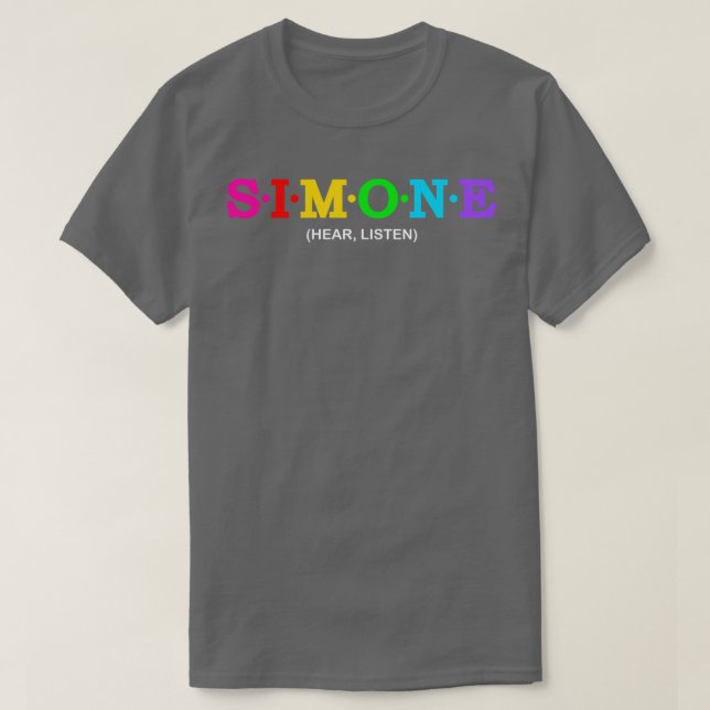 Simone Hear listen  2 T-Shirt (Design Front)