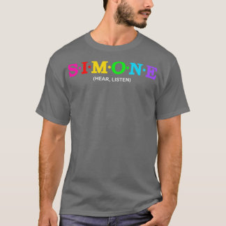 Simone Hear listen 2 T-Shirt