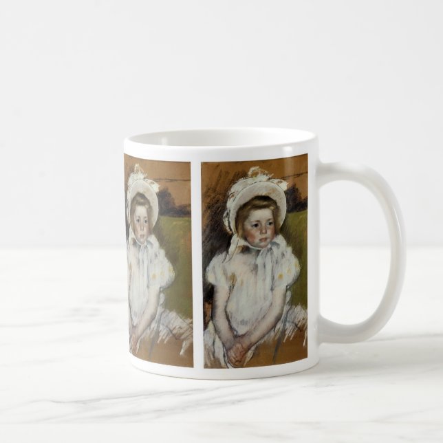 Simone in a White Bonnet Coffee Mug (Right)