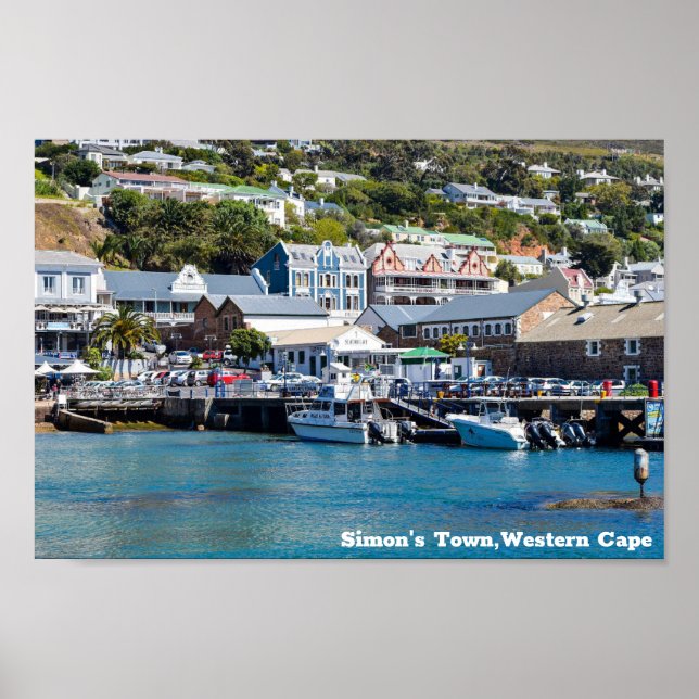 Simon's Town ,Western Cape ,South Africa Poster (Front)