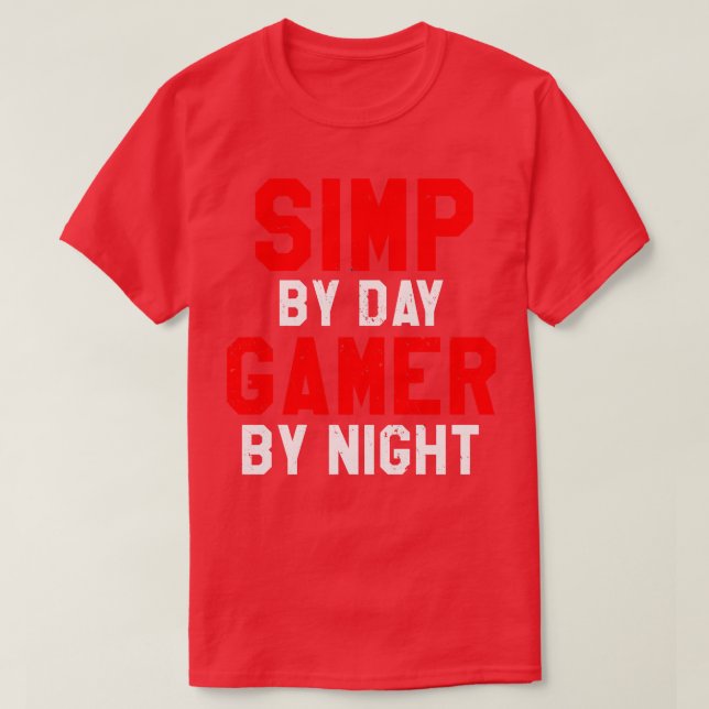Simp Gamer T-Shirt (Design Front)