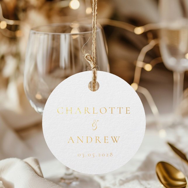 Simpel Wedding   Favour Tags (Creator Uploaded)