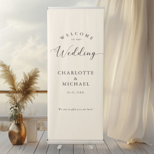 Simpel Wedding  Retractable Banner